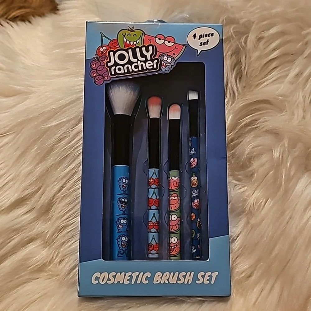 Jolly Rancher 4 Piece Cosmetic Brush Set